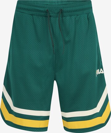 FILA - Loosefit Calças 'LASHIO' em verde: frente