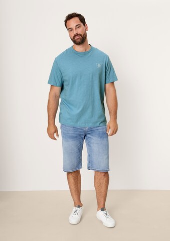 s.Oliver Men Big Sizes T-Shirt in Blau