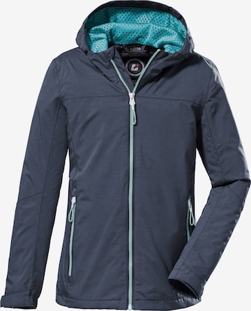 KILLTEC Outdoor jacket 'KOS' in Blue: front