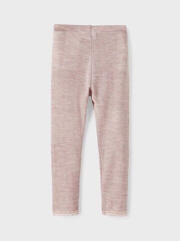 NAME IT Skinny Leggings 'Wang' i brun