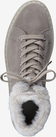 Paul Green Lace-Up Ankle Boots in Grey