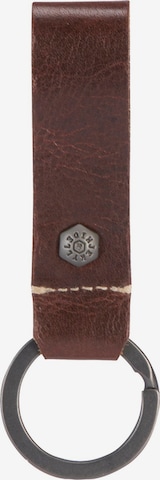 Jekyll & Hide Key Ring in Brown: front