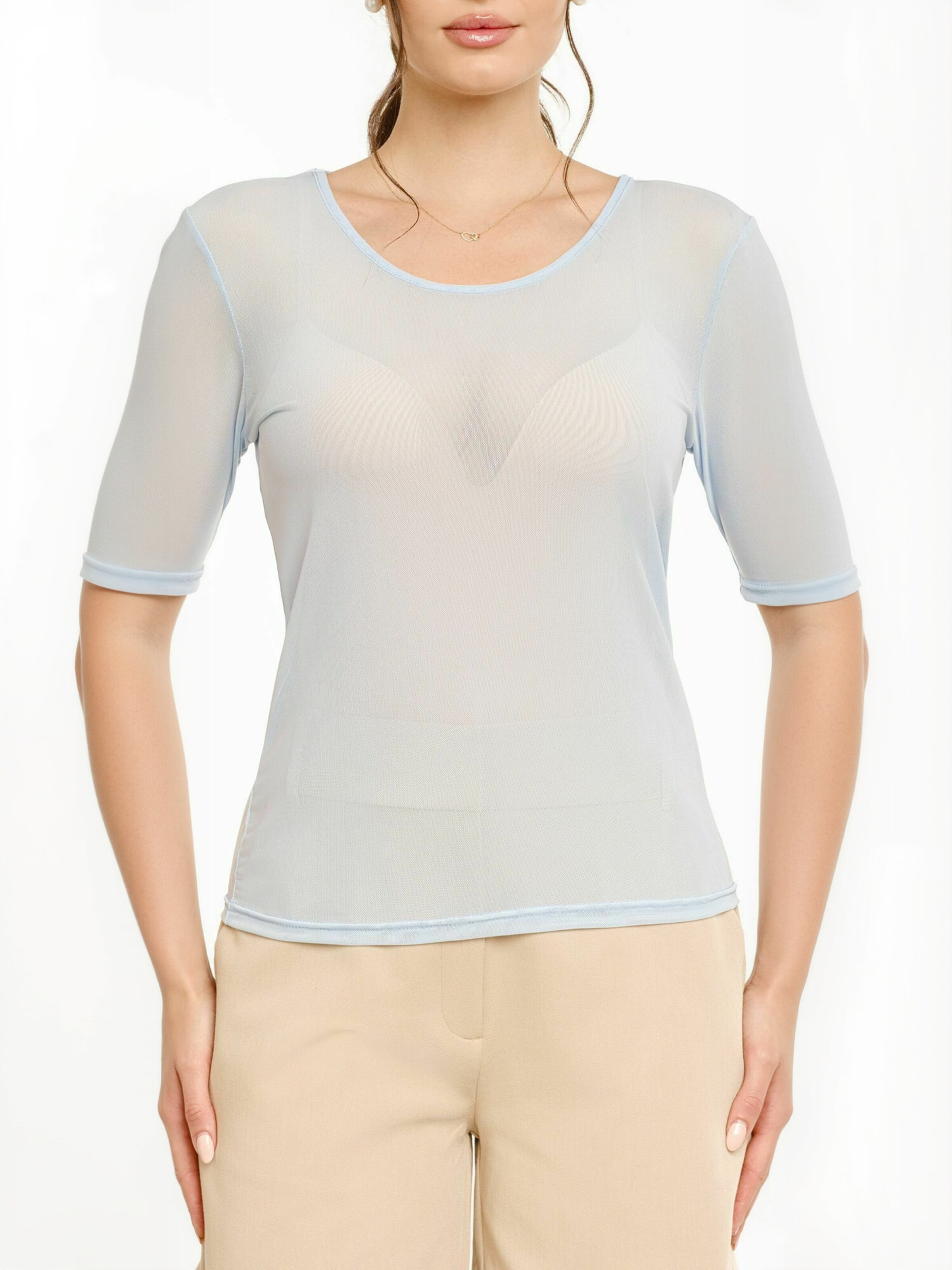 Liberte Essentiel Top ' MESH ' w kolorze niebieski
