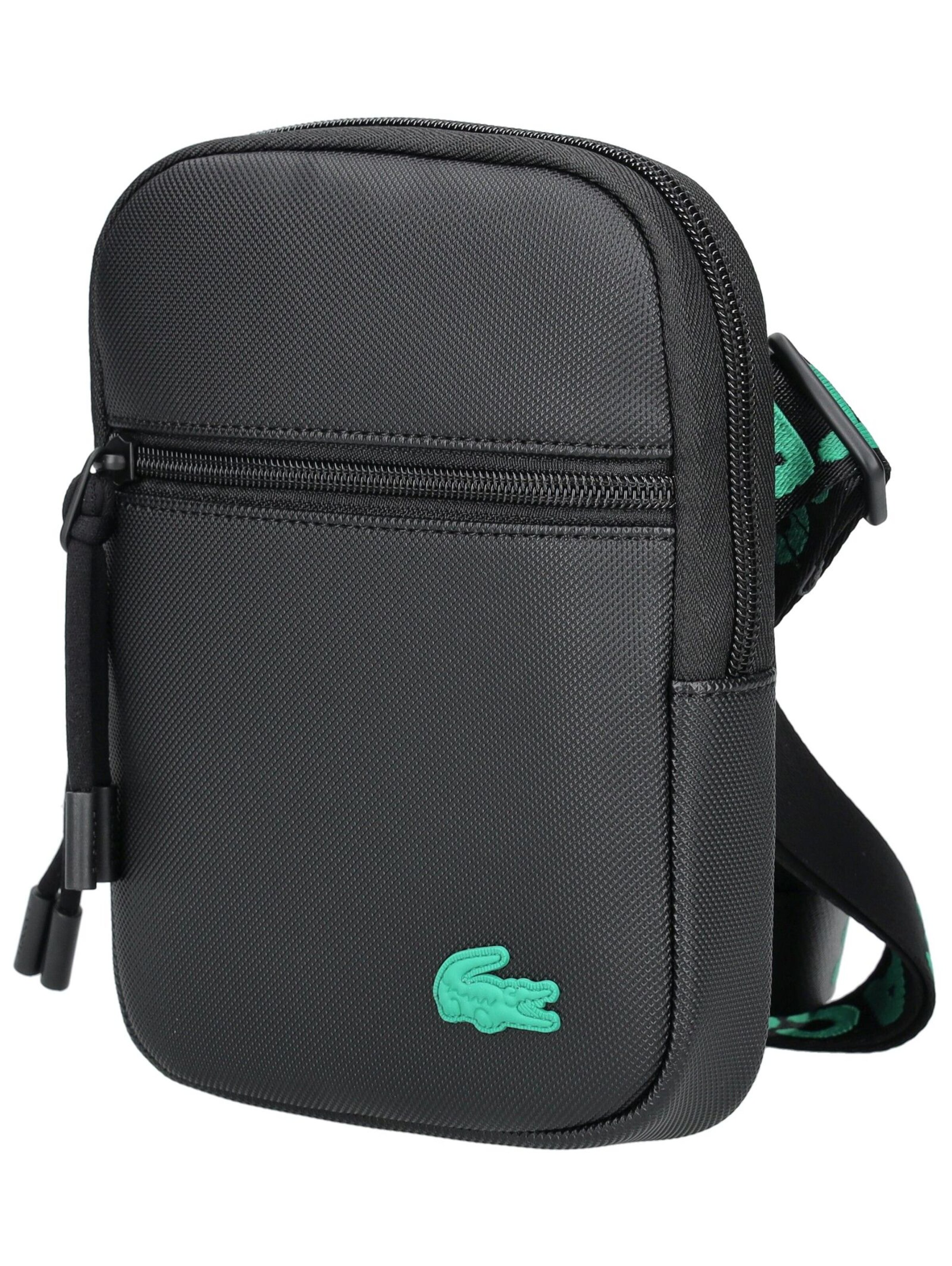 LACOSTE Umhängetasche in Schwarz