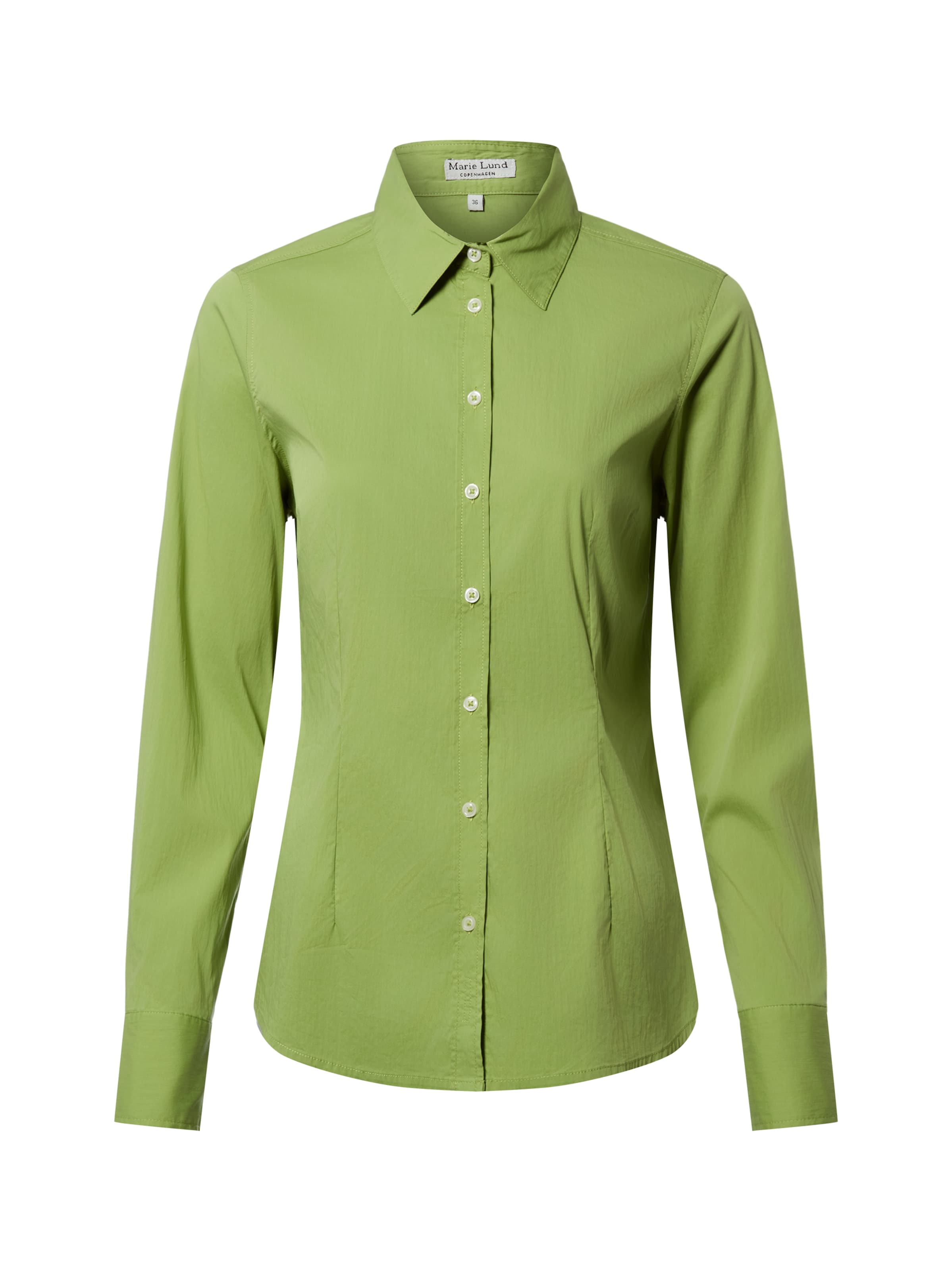 Marie Lund Blouse in Green: front