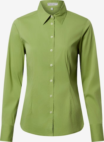 Marie Lund Blouse in Green: front