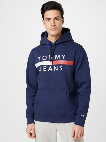 Tommy Jeans Collegepaita värissä sininen: edessä