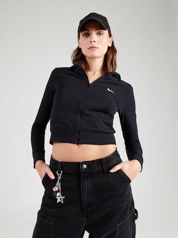 Giacca di felpa di Nike Sportswear in nero: frontale