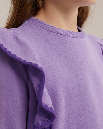 Sweat-shirt WE Fashion en violet