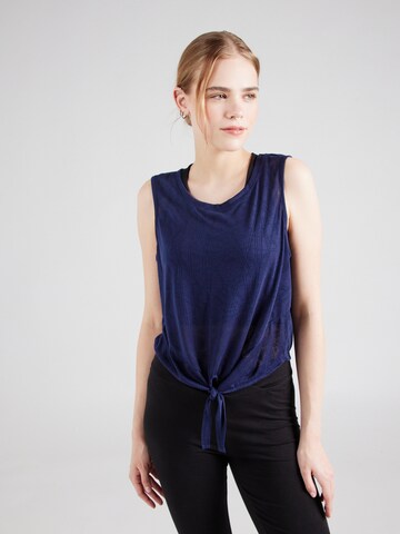 Haut de sport 'ONPMASON' ONLY PLAY en bleu : devant