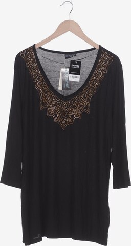BLUE SEVEN Top & Shirt in 5XL in Black: front