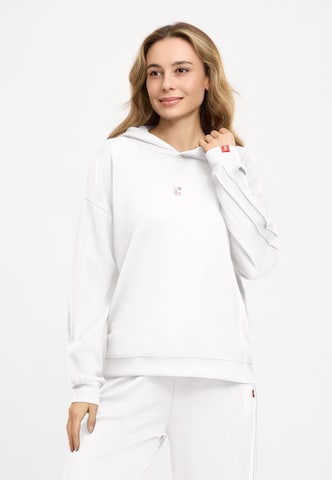 Frieda & Freddies Sweatshirt in White: front