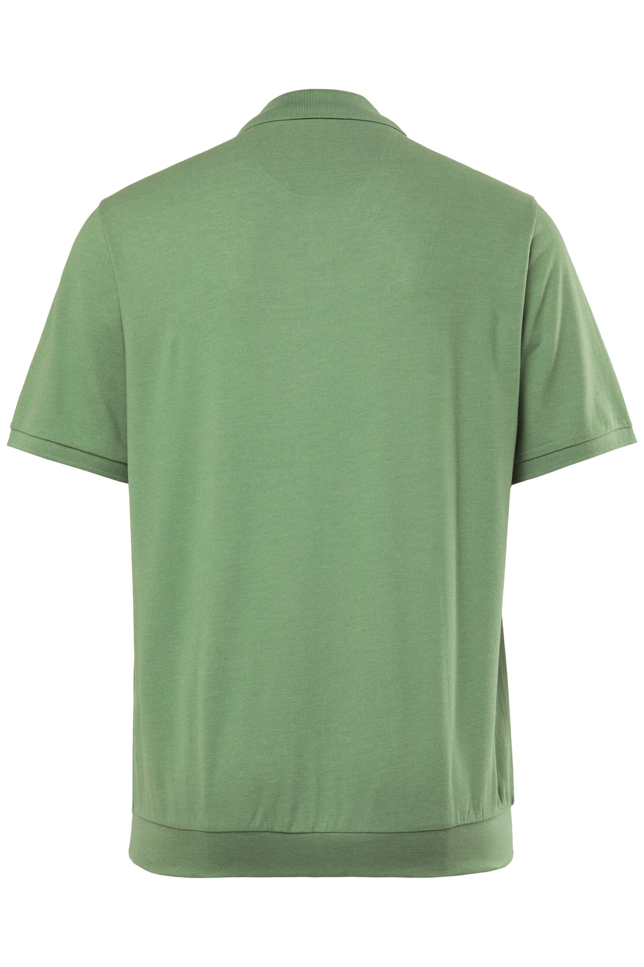 Men Plus Poloshirt in Grün