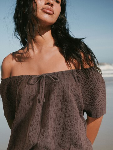 Next Shirt in Brown
