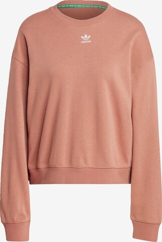 ADIDAS ORIGINALS Sweatshirt in Brown: front