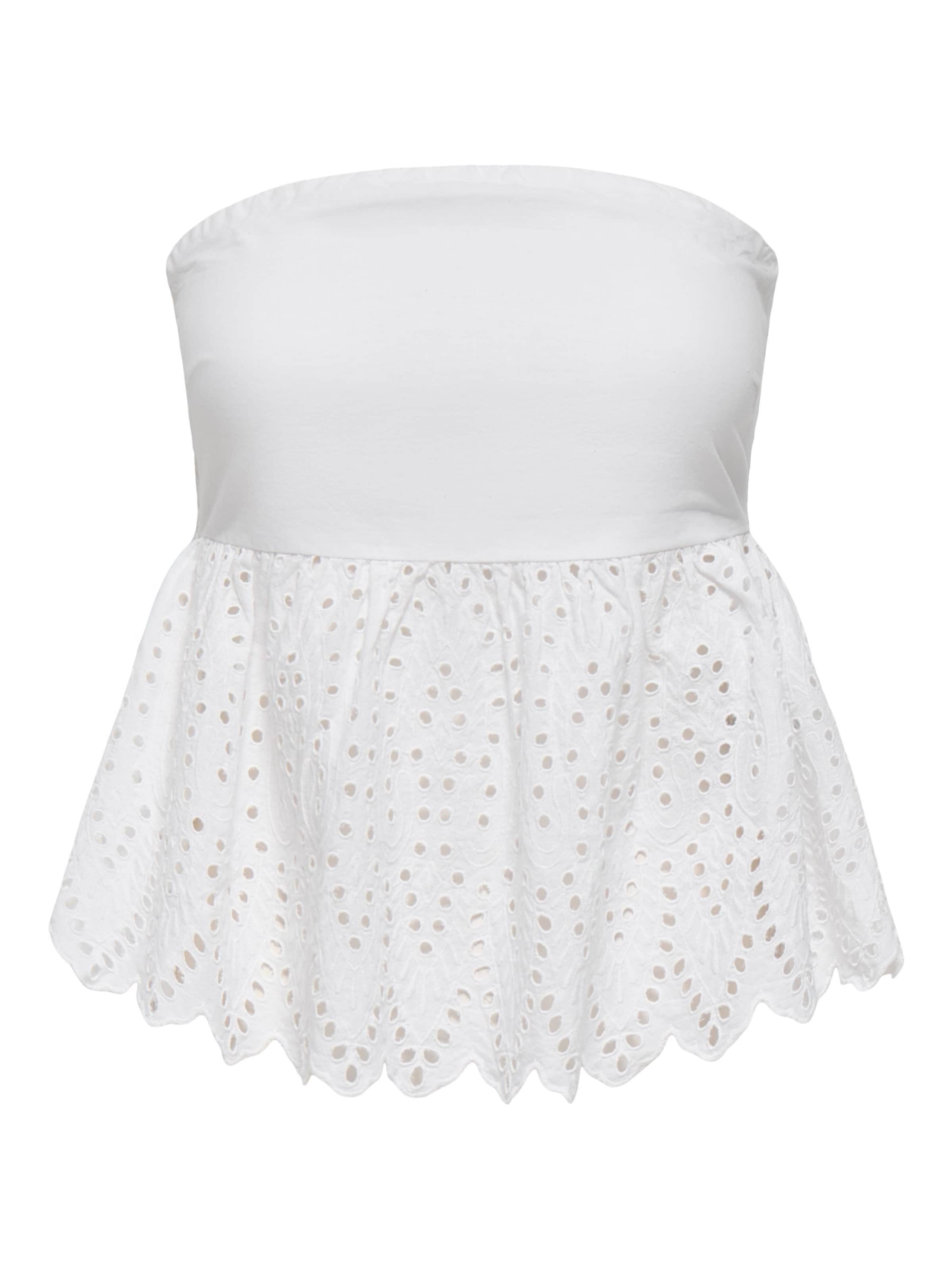 Haut 'ONLTulum' ONLY en blanc : devant