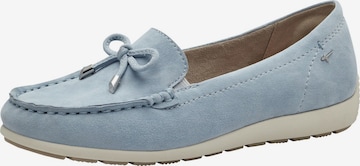 Mocassin Tamaris en bleu : devant
