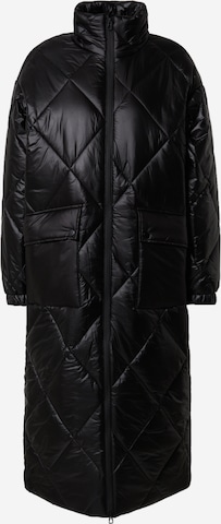 EDITED Зимнее пальто 'Tine' в Черный: спереди