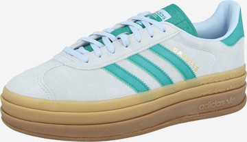 ADIDAS ORIGINALS Низкие кроссовки 'GAZELLE BOLD' в Синий: спереди
