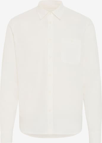 BLEND Overhemd ' BHBAY LINEN ' in Wit: voorkant