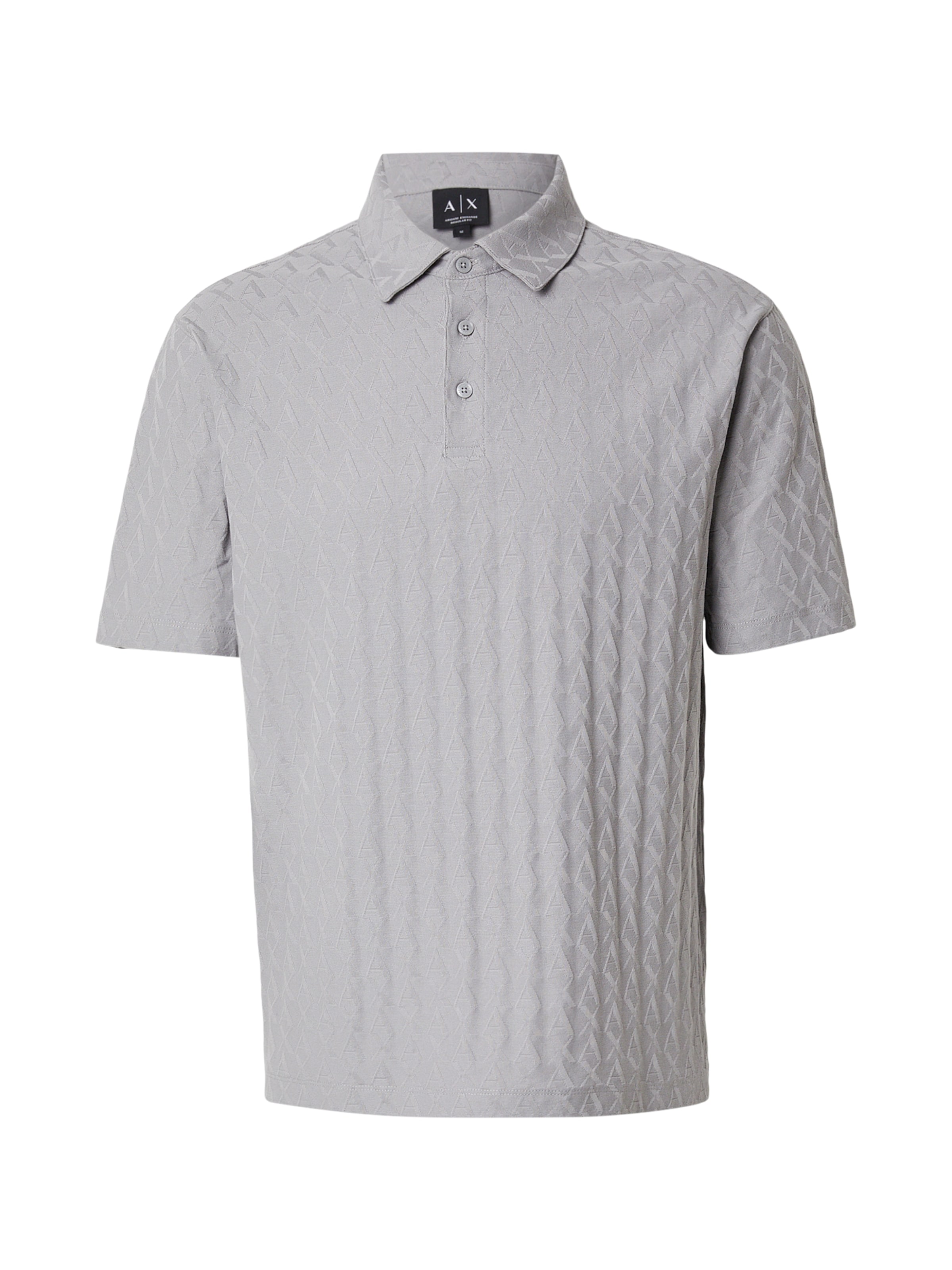 ARMANI EXCHANGE T-shirt i grå: framsida