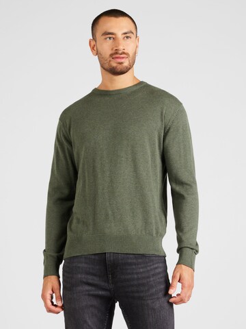 MELAWEAR Pullover 'HIMAL' (GOTS) in Grün: predná strana