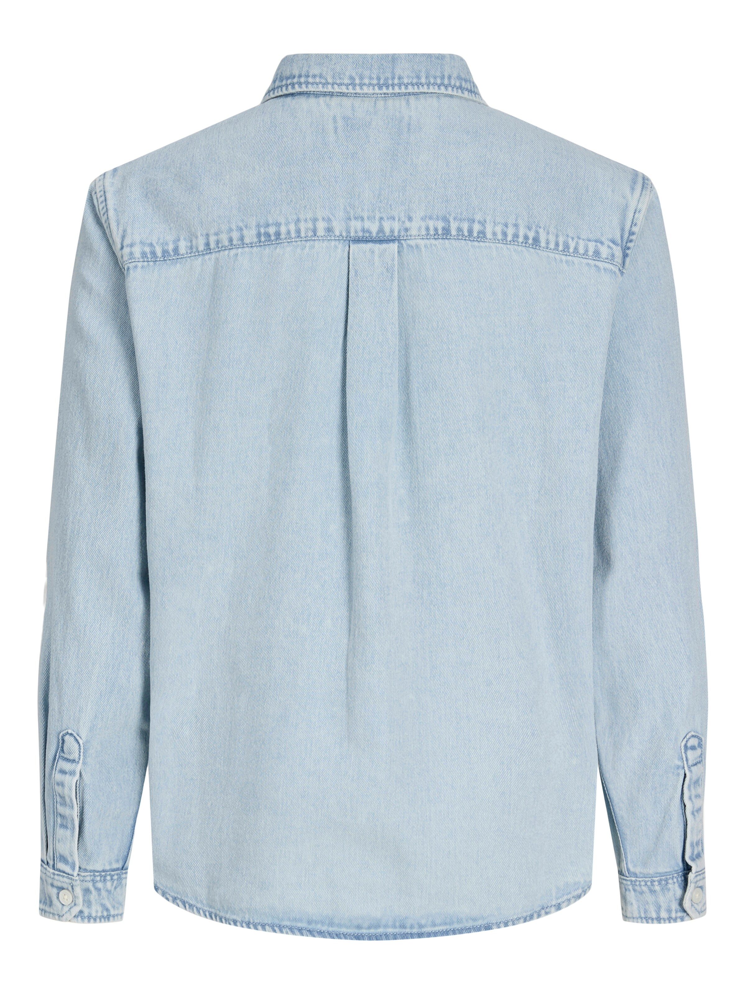 Jack & Jones Junior Comfort fit Button Up Shirt in Blue