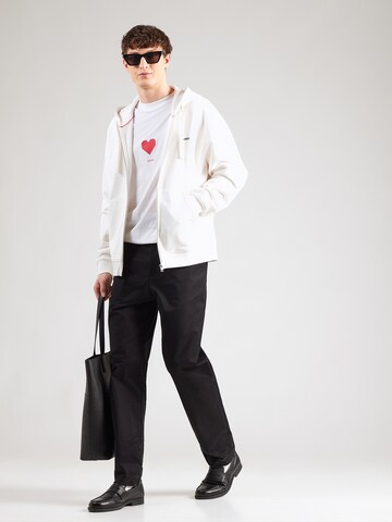 HUGO Póló 'Dalentin' - fehér