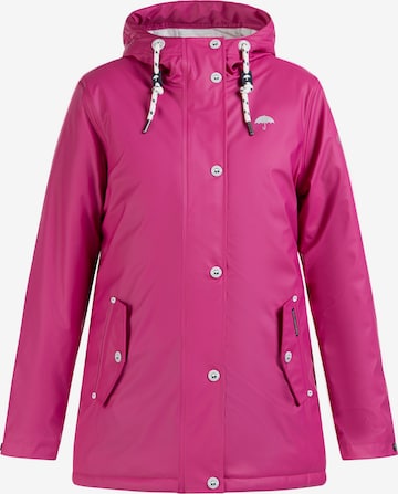 Veste fonctionnelle Schmuddelwedda en rose : devant