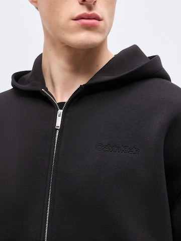 Calvin Klein Sweatjacke in Schwarz