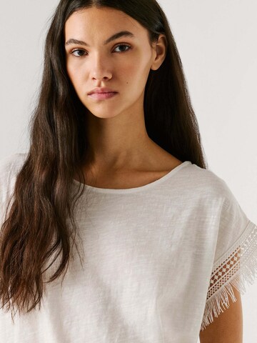 T-shirt 'Nain' Pepe Jeans en blanc