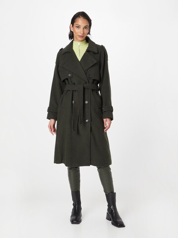 Manteau mi-saison ONLY en vert : devant