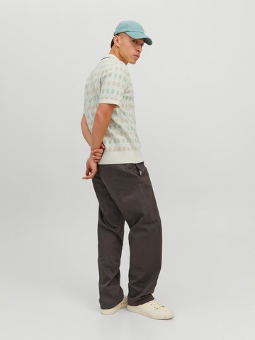 JACK & JONES Pullover 'Figaro' in Grau