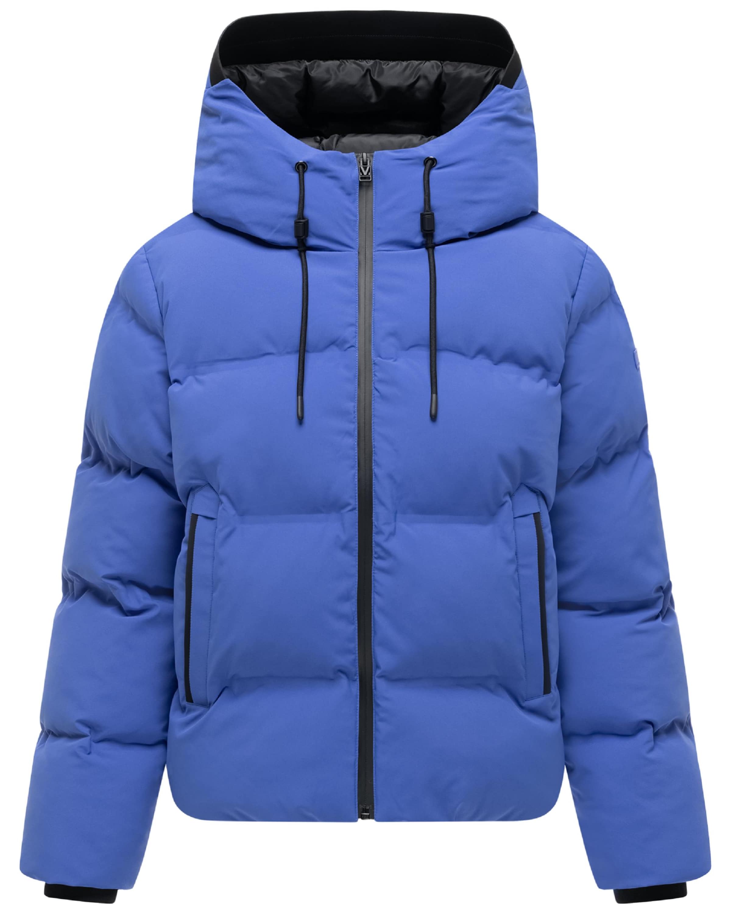 MARIKOO Winterjas 'Paddie 16' in Blauw: voorkant