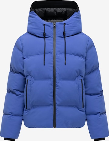MARIKOO Winter jacket 'Paddie 16' in Blue: front