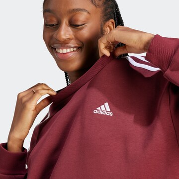 ADIDAS SPORTSWEAR Athletic Sweatshirt 'Essentials' in Red