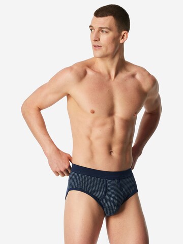 SCHIESSER Slip 'Classic Daywear' in Blau: Vorderseite