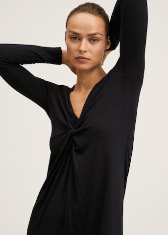 Robe 'Palson' MANGO en noir