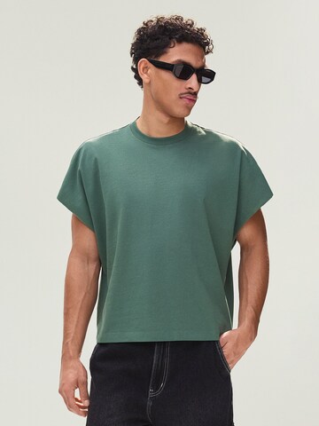 BershkaMajica - zelena boja