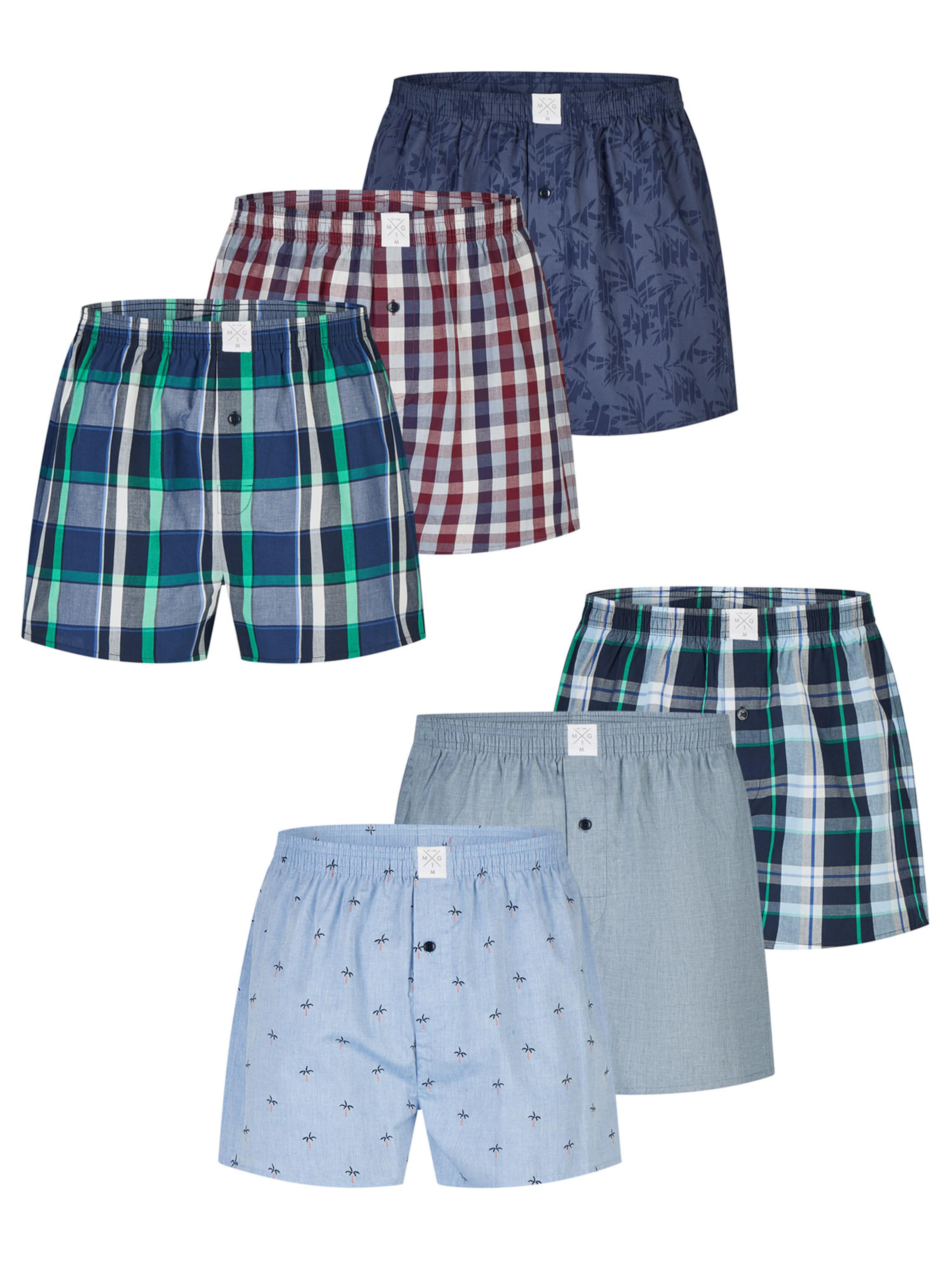 MG-1 Boxer shorts ' Classics ' in Mixed colors: front