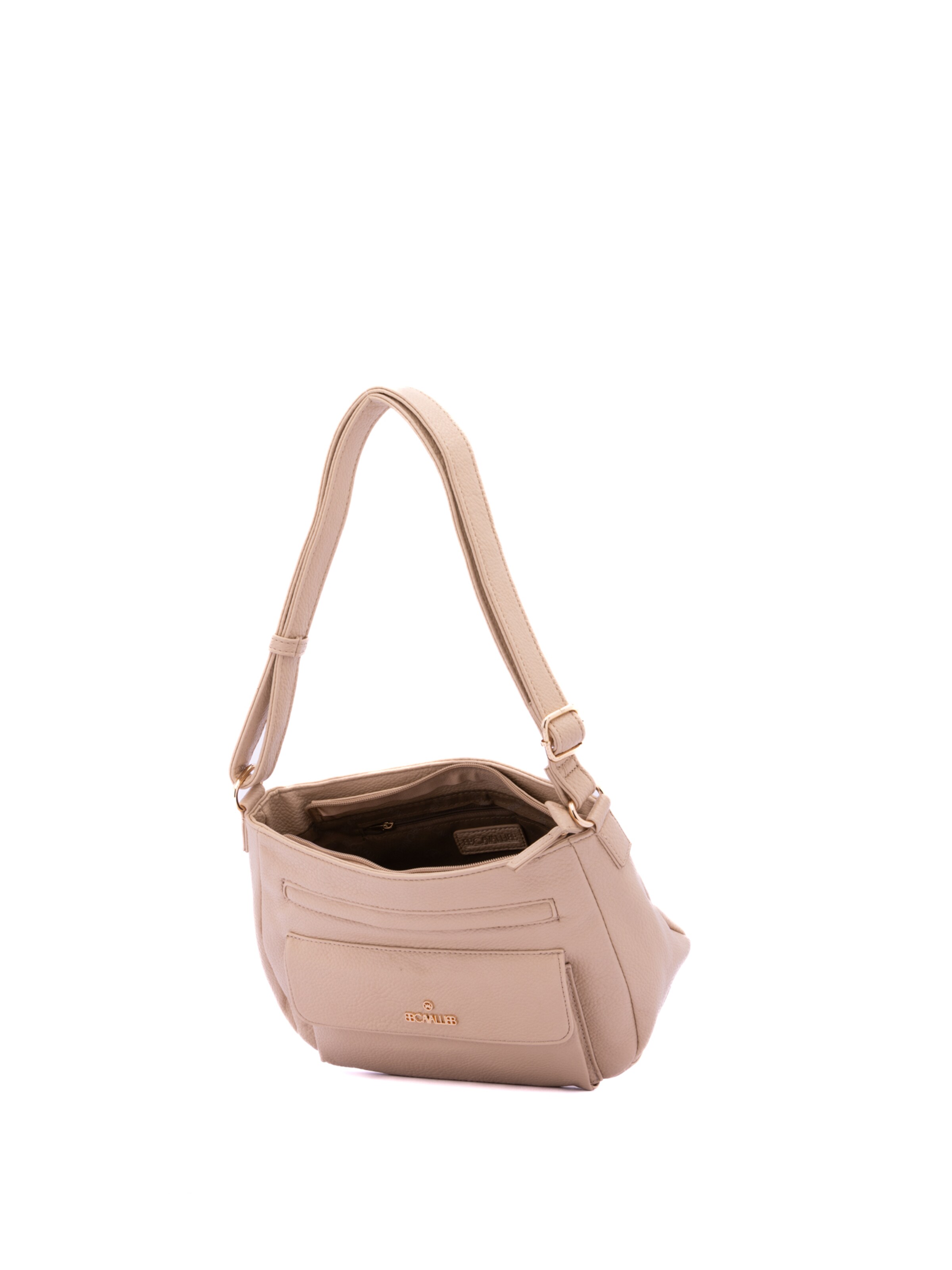 Borsa a spalla 'Borsa a Spalla Donna B Cavalli Ecopelle Zip' di B. Cavalli in beige