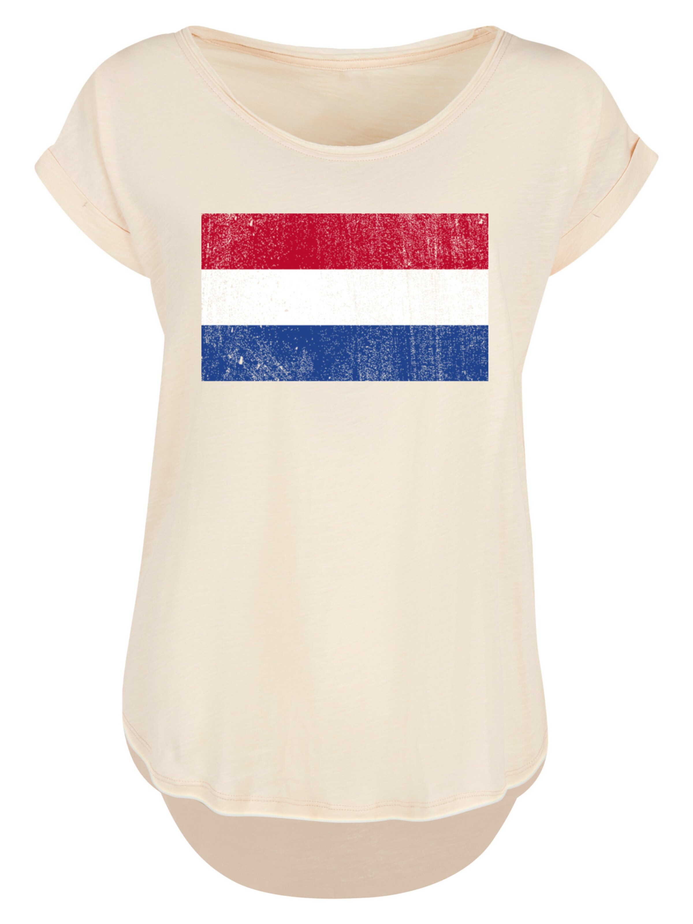 F4NT4STIC Shirt in Beige: voorkant