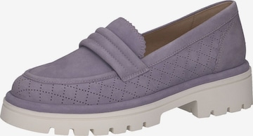 CAPRICE Classic Flats in Purple: front