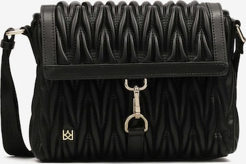 Kazar Handbag in Black: front