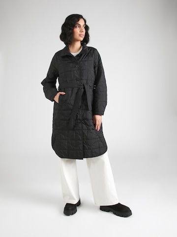 TAIFUN Ανοιξιάτικο και φθινοπωρινό παλτό σε μαύρο: μπροστά