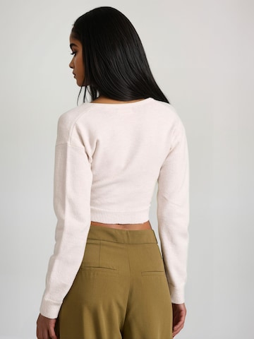Funky Buddha Pullover i beige