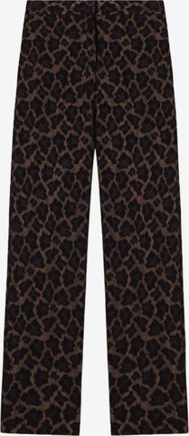 Scalpers Regular Trousers in Brown: front