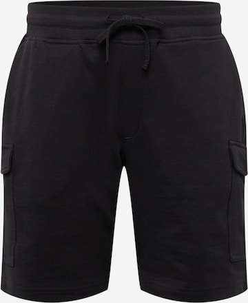 Regular Pantalon cargo 'DESTINY' Key Largo en noir : devant