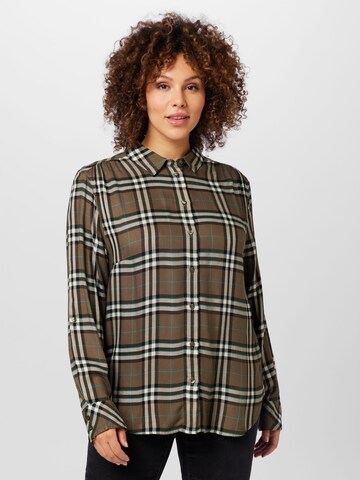 Tom Tailor Women + Blouse in Brown: front