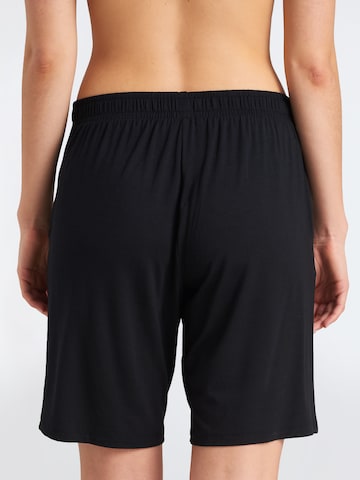 Pantalon de pyjama 'Mix & Relax' SCHIESSER en noir